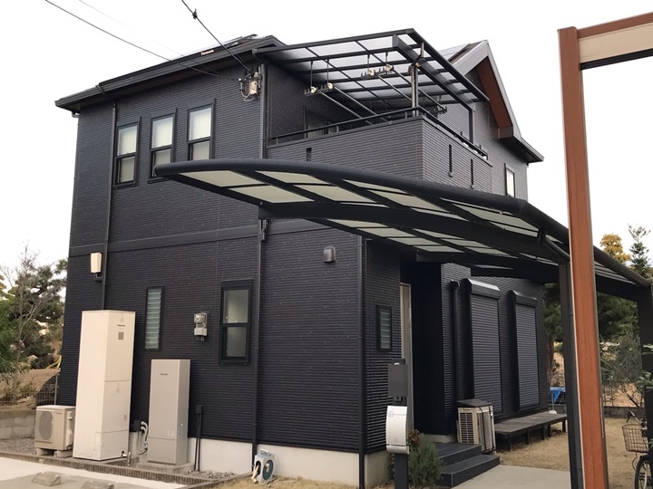 堺市東区　T様邸　外壁塗装工事　2022年12月完工　