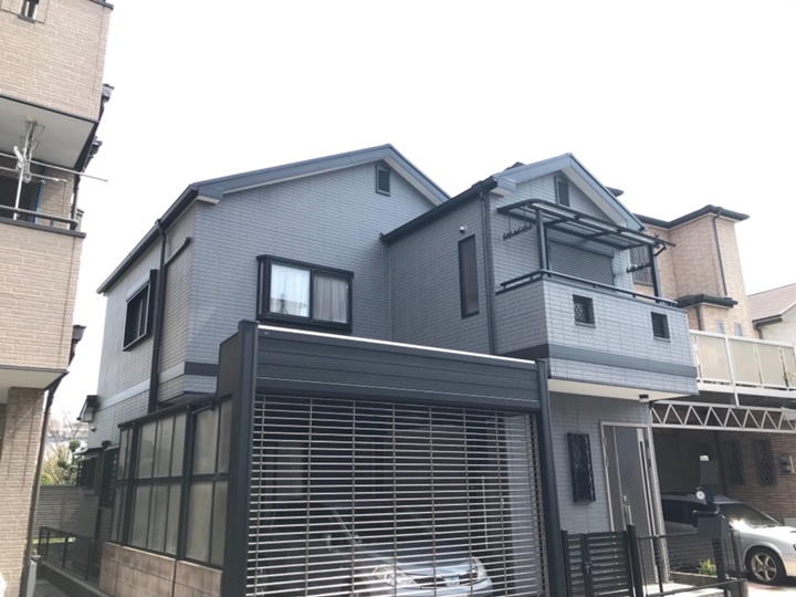堺市西区　Y様邸　外壁・屋根塗装工事　2022年4月完工