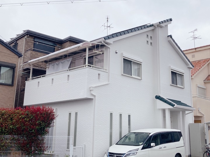 堺市北区　T様邸　外壁・屋根塗装工事　3月完工