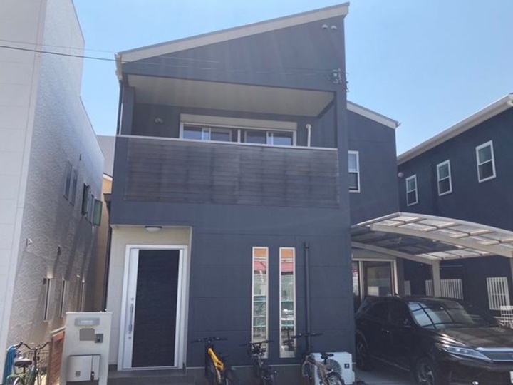 堺市西区　T様邸　外壁・屋根塗装工事　2022年4月完工　