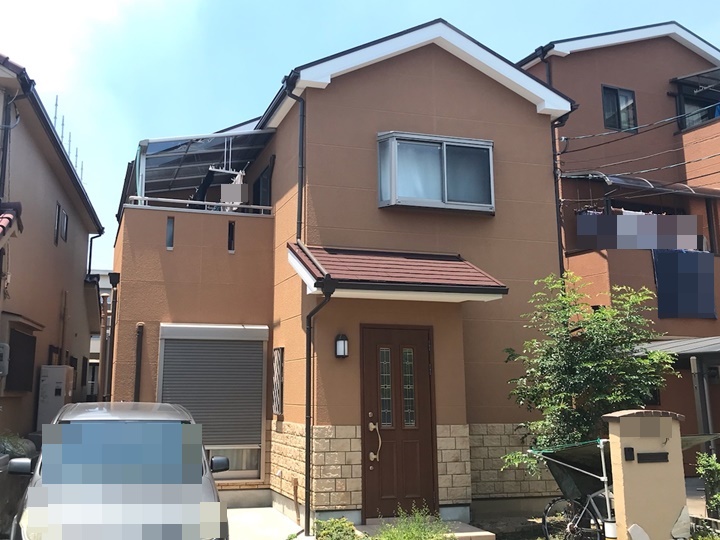 堺市北区　Y様邸　外壁・屋根塗装工事　6月完工　