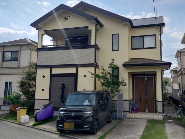 堺市西区　K様邸　外壁・屋根塗装工事　2022年6月完工