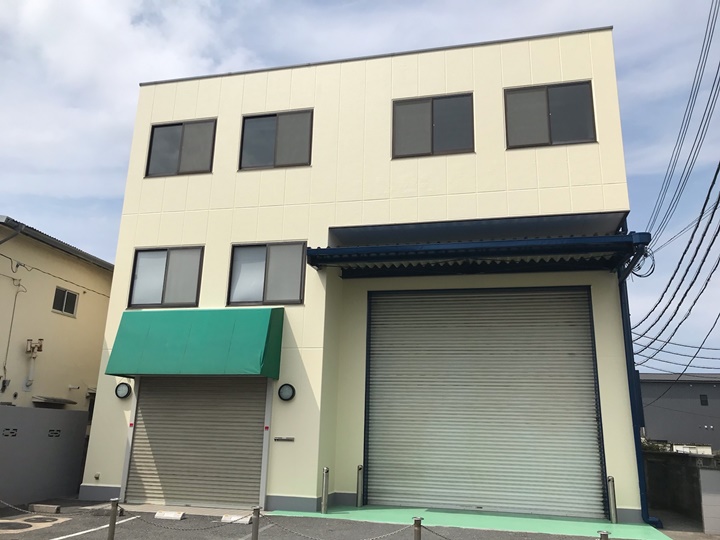 堺市西区　N様邸　倉庫　外壁塗装塗替工事　2022年8月完工