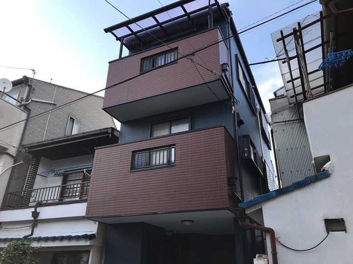 堺市北区　T様邸　外壁・屋根塗装工事　2022年8月完工