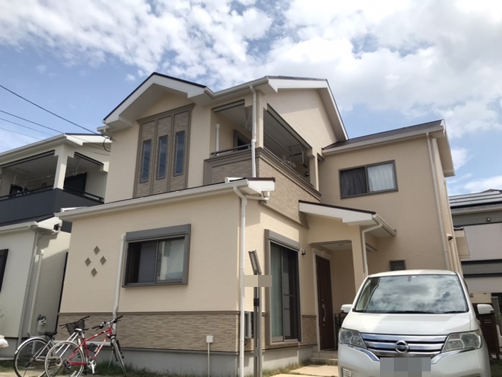 堺市西区　S様邸　外壁・屋根塗装工事　2022年7月完工　