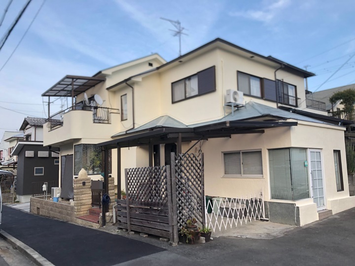 堺市中区　K様邸　外壁・屋根塗装工事　2023年3月完工