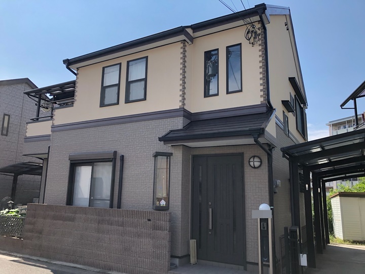 堺市西区　Y様邸　外壁・屋根塗装工事　2022年8月完工