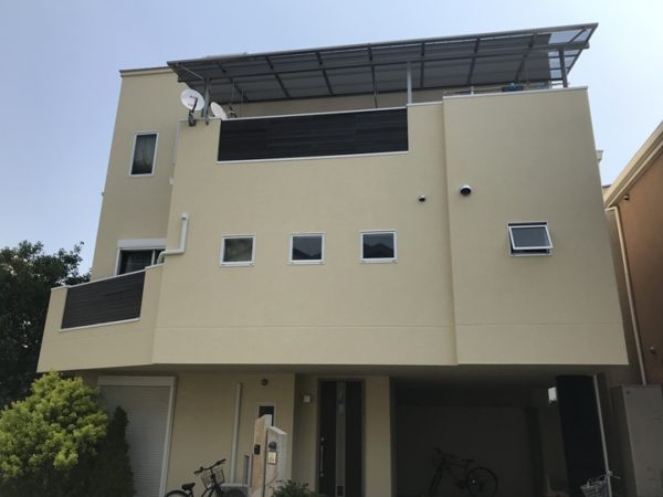 堺市西区　Ｕ様邸　外壁・屋根塗装・キッチン入替え工事