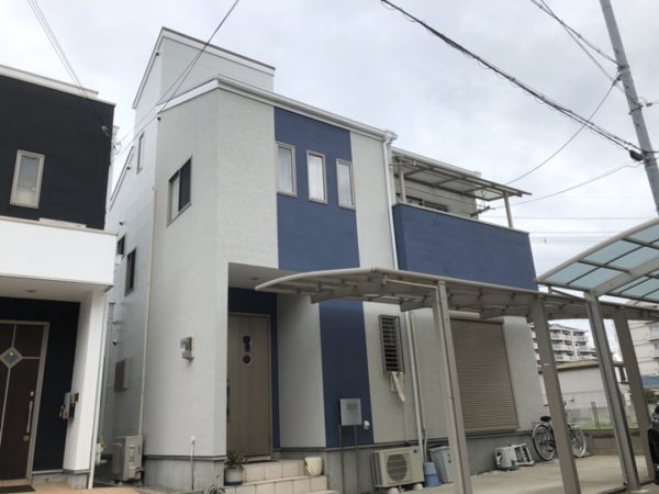 堺市東区　O様邸　外壁塗装・屋根塗装工事