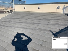 施工前の屋根です。	