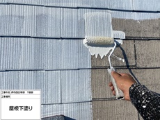 屋根（下塗り）