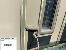 玄関ドア（中塗り）