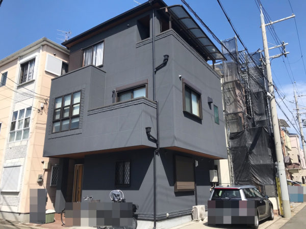 堺市中区 H様邸 外壁屋根塗装事例