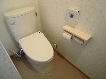 内装も壁紙で一新しました