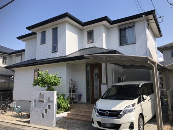 堺市南区　Y様邸　外壁・屋根塗装工事