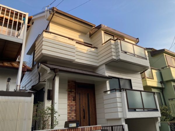 堺市中区　O様邸　外壁・屋根塗装工事