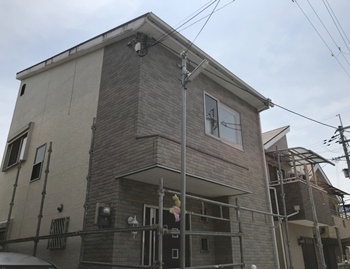 八尾市　Ｈ様邸　外壁・屋根塗装工事