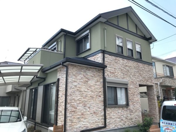 堺市東区　M様邸　外壁塗装・屋根塗装工事