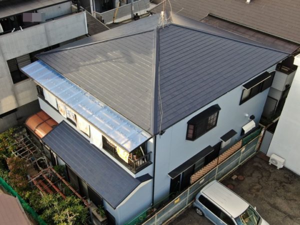 堺市堺区　H様邸　外壁・屋根塗装工事