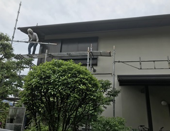 堺市南区　Ｈ様　外壁塗装工事