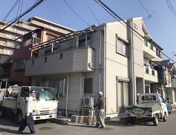 堺市西区　Ｕ様邸　外壁・屋根塗装工事