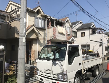 堺市西区　Ｙ様邸　外壁・屋根塗装工事