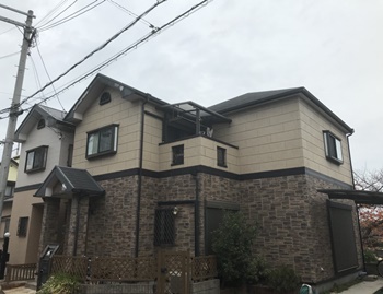 堺市西区　Y様邸　外壁・屋根塗装工事