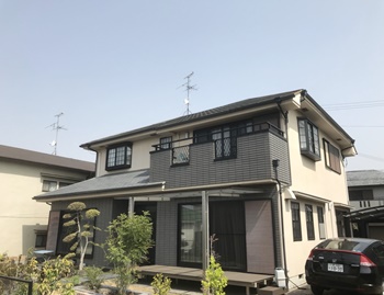 堺市西区　Ｉ様邸　外壁・屋根塗装工事