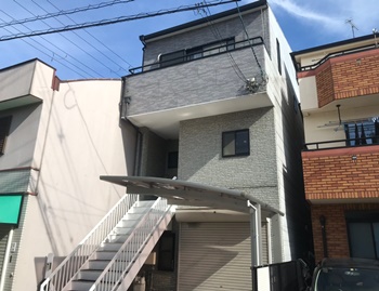 堺市堺区　Y様邸　外壁・屋根塗装塗り替え工事
