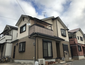堺市西区　W様邸　外壁・屋根塗装工事