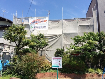 堺市西区　H様邸外壁塗装工事