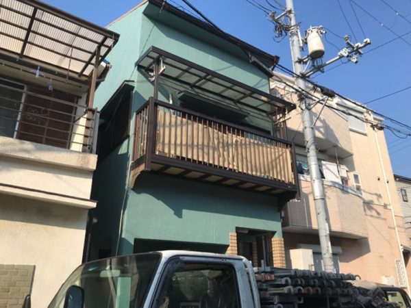 堺市西区　Ｔ様邸　外壁塗装工事