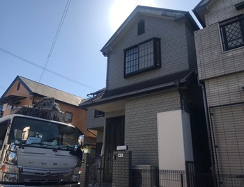 堺市西区　A様邸　外壁・屋根塗装塗り替え工事