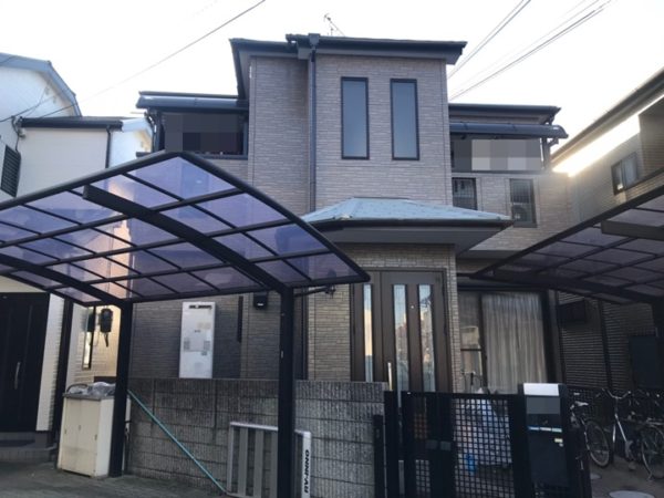 堺市中区　O様邸　外壁・屋根塗装工事
