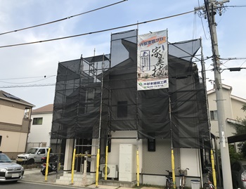堺市西区　M様邸　外壁・屋根塗装塗替え工事