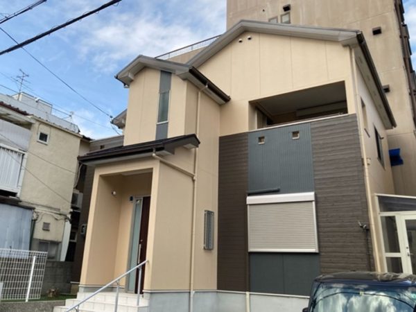 堺市北区　Ｏ様邸　外壁・屋根塗装工事