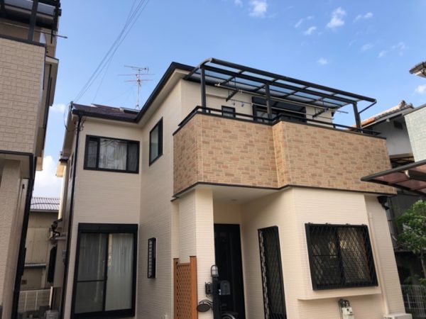 堺市美原区　K様邸　外壁塗装・屋根塗装工事
