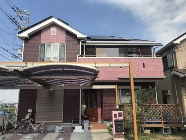 堺市美原区　T様邸　外壁・屋根塗装塗工事