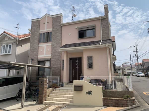 堺市西区　I様邸　外壁塗装工事