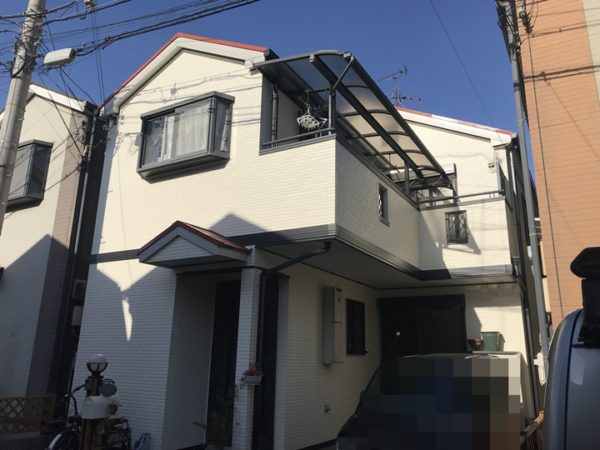 堺市堺区　M様邸　外壁・屋根塗装塗工事