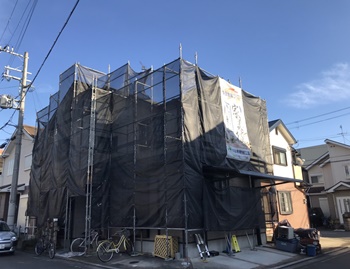 堺市西区　H様邸　外壁・屋根塗装塗り替え工事