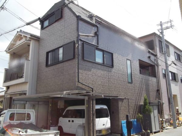堺市西区　Ａ様邸　外壁塗装塗替え工事