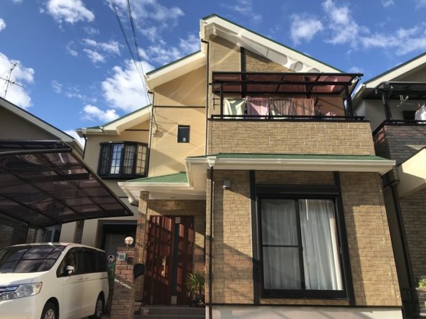 堺市西区　N様邸　外壁・屋根塗装工事