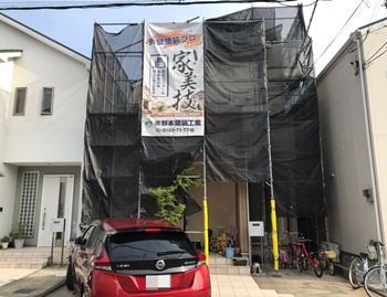 堺市東区　Y様邸　築14年　外壁の汚れが気になりだしたので・・・外壁塗装・屋根塗装工事