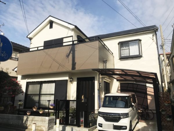 堺市北区　N様邸　外壁・屋根塗装工事
