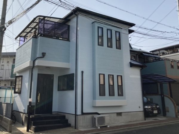 堺市西区　Y様邸　外壁塗装・屋根塗装工事
