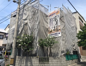 堺市中区　M様邸　築25年　外壁の劣化がきになりだしたので無料診断を・・・外壁塗装・屋根塗装工事