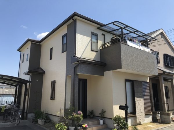 和泉市　Y様邸　外壁塗装・屋根塗装塗工事