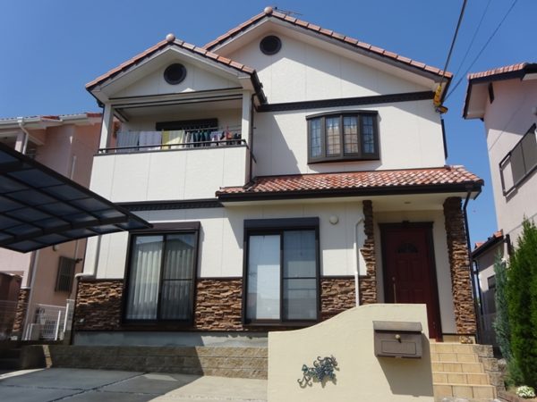 堺市西区　Ｏ様邸　外壁塗装工事