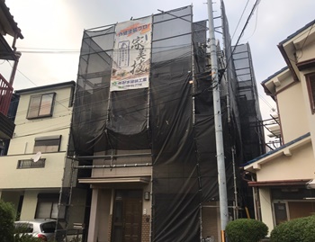 堺市中区　S様邸　外壁が気になりだしたので・・・外壁塗装・防水工事